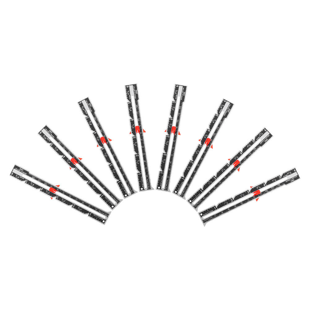 Sewing Gauge Ruler - 8Pcs Professional Sewing Measuring Ruler Set