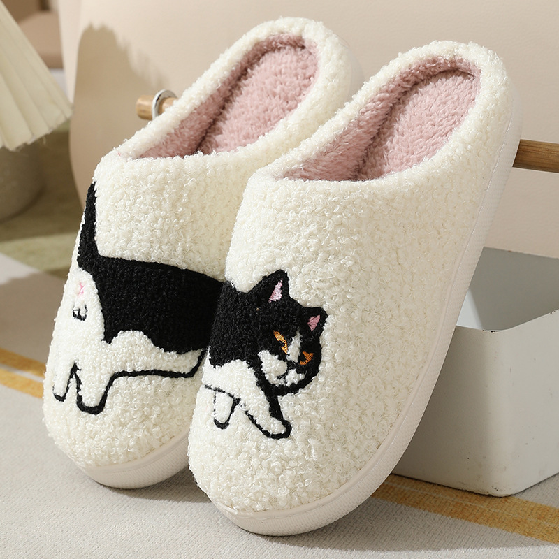 Sewing Garment - Winter Plush Cute Dachshund Embroidery Home