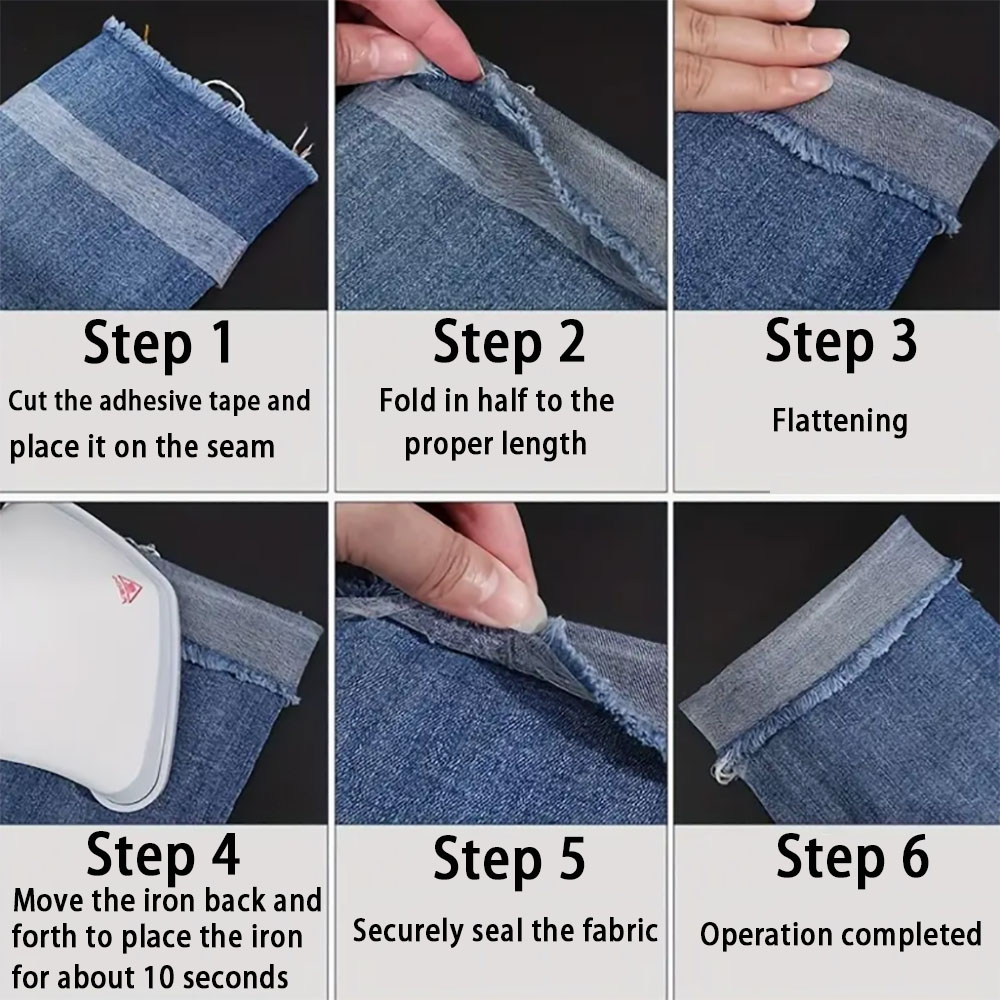 Self-Adhesive Pants Hem Tape E - огляд і ціна Interfacing Iron On