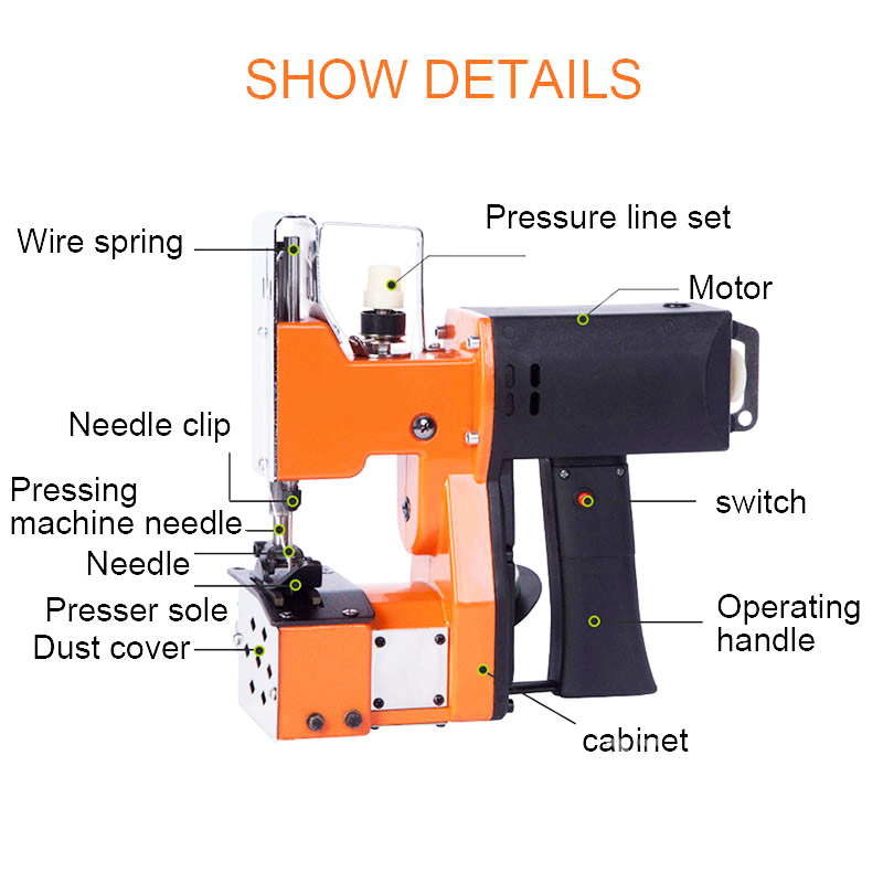 Portable Electric Sewing Machi - огляд і ціна Sewing Machine In Textile