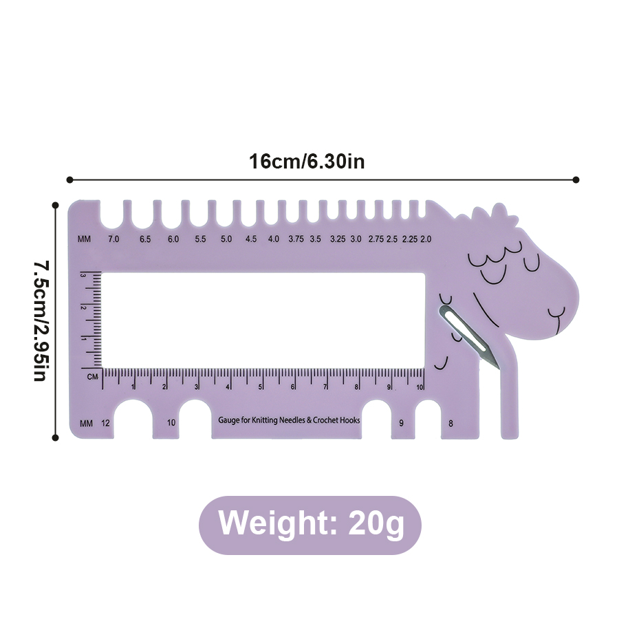 1pcs Sheep Head Shaped Gauge R - огляд і ціна Sewing Gauge Ruler