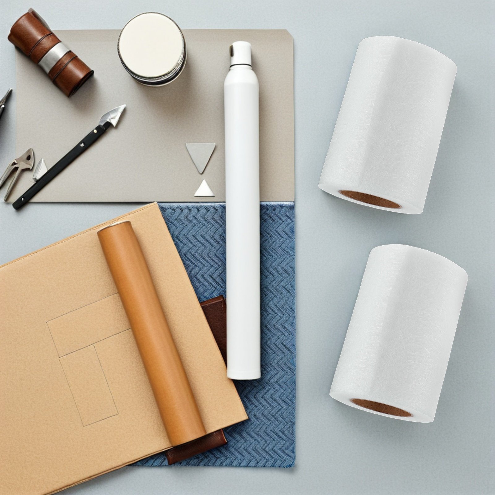 2 Rolls Double-Sided Fusible I - огляд і ціна Interfacing Iron On