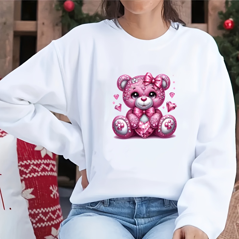 Pink Diamond Bear Heat Transfe - огляд і ціна Iron On Patch