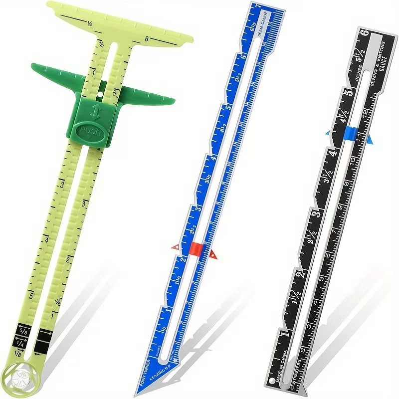 5-IN-1 Sewing Seam Ruler Measu - огляд і ціна Sewing Gauge Ruler