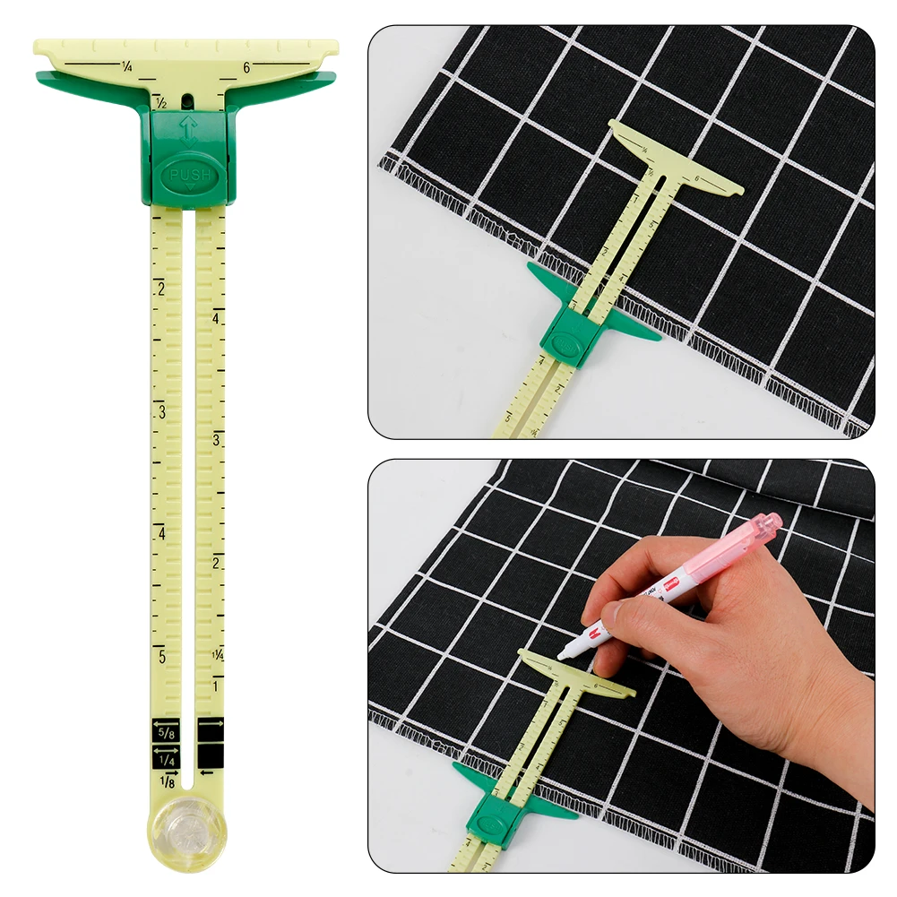 5-IN-1 Sewing Seam Ruler Measu - огляд і ціна Sewing Gauge Ruler