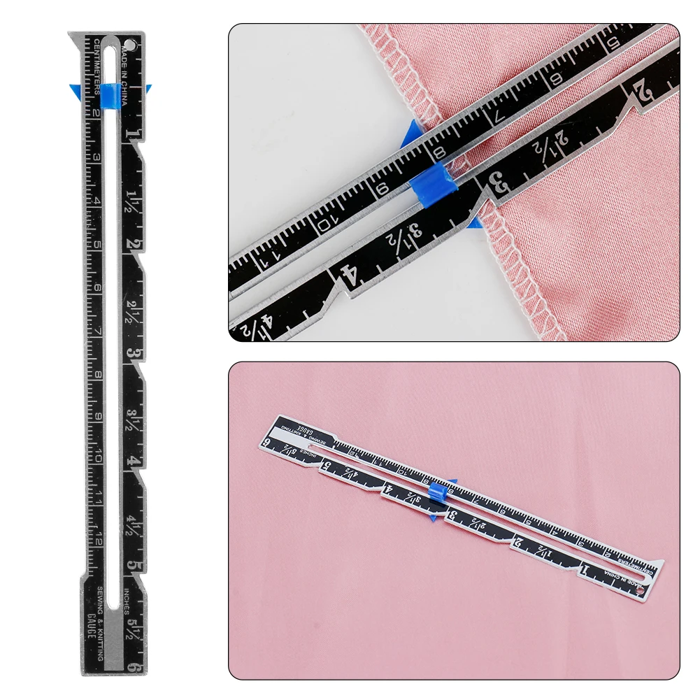 5-IN-1 Sewing Seam Ruler Measu - огляд і ціна Sewing Gauge Ruler
