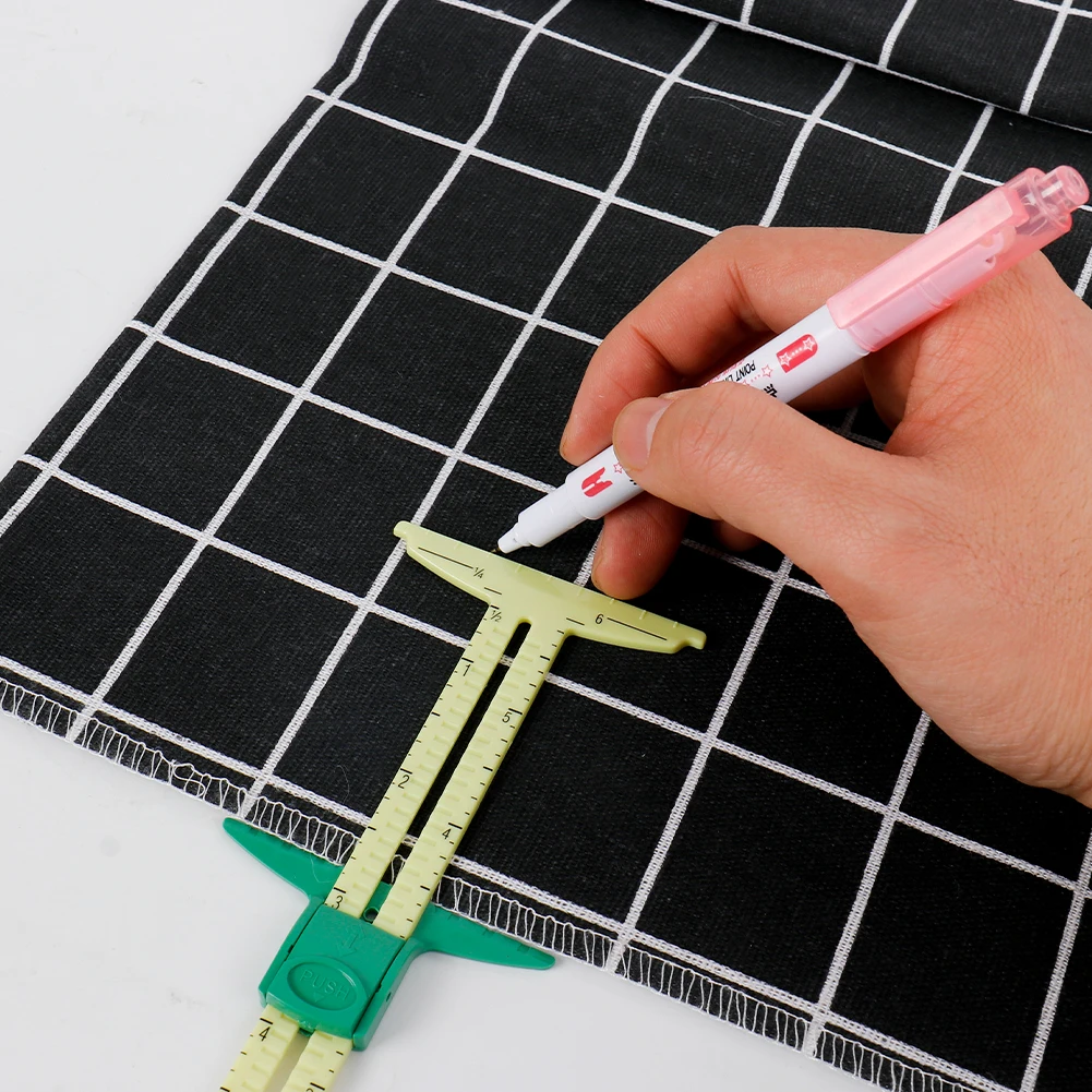 5-IN-1 Sewing Seam Ruler Measu - огляд і ціна Sewing Gauge Ruler