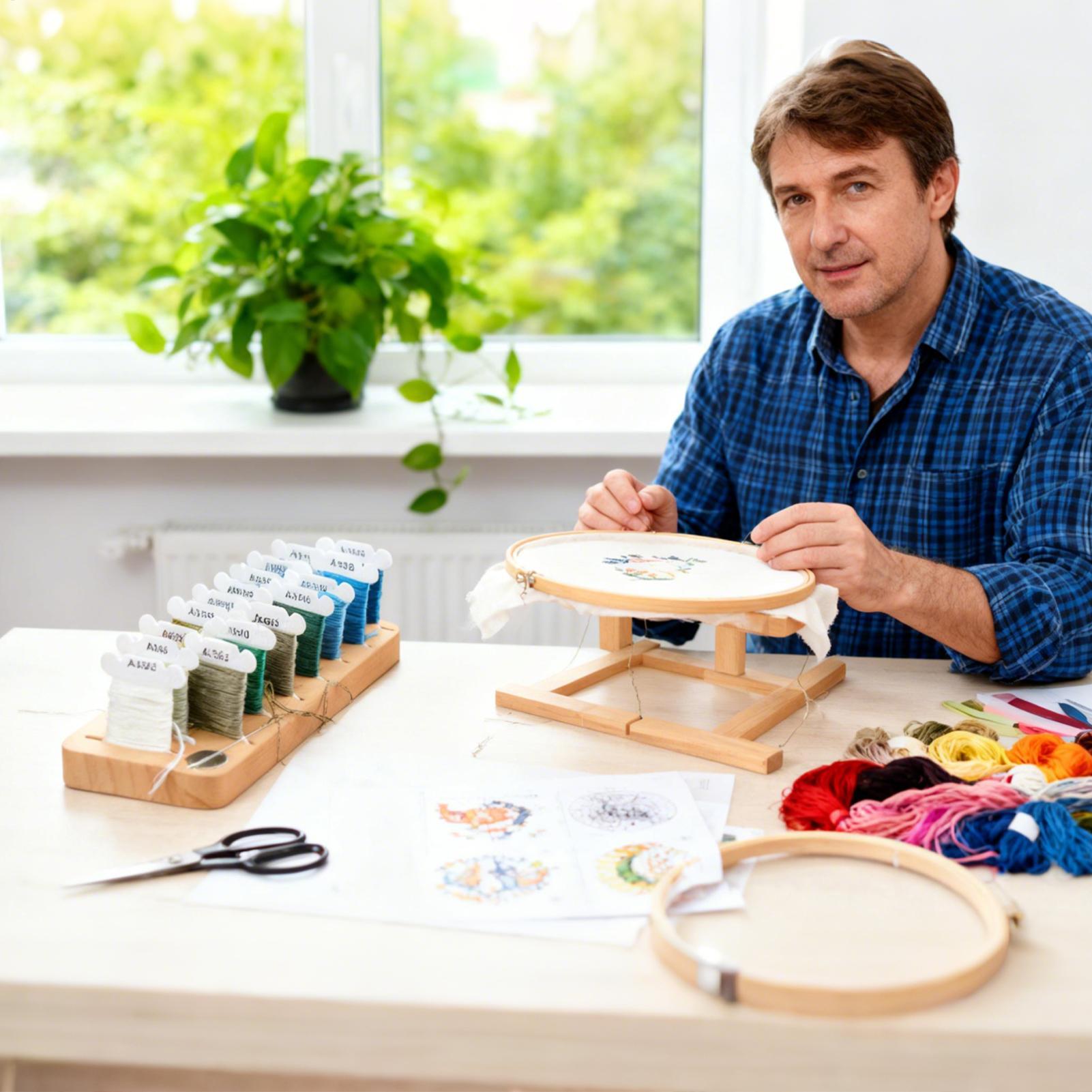 Embroidery Thread Organizer 15 - огляд і ціна Embroidery Floss Thread