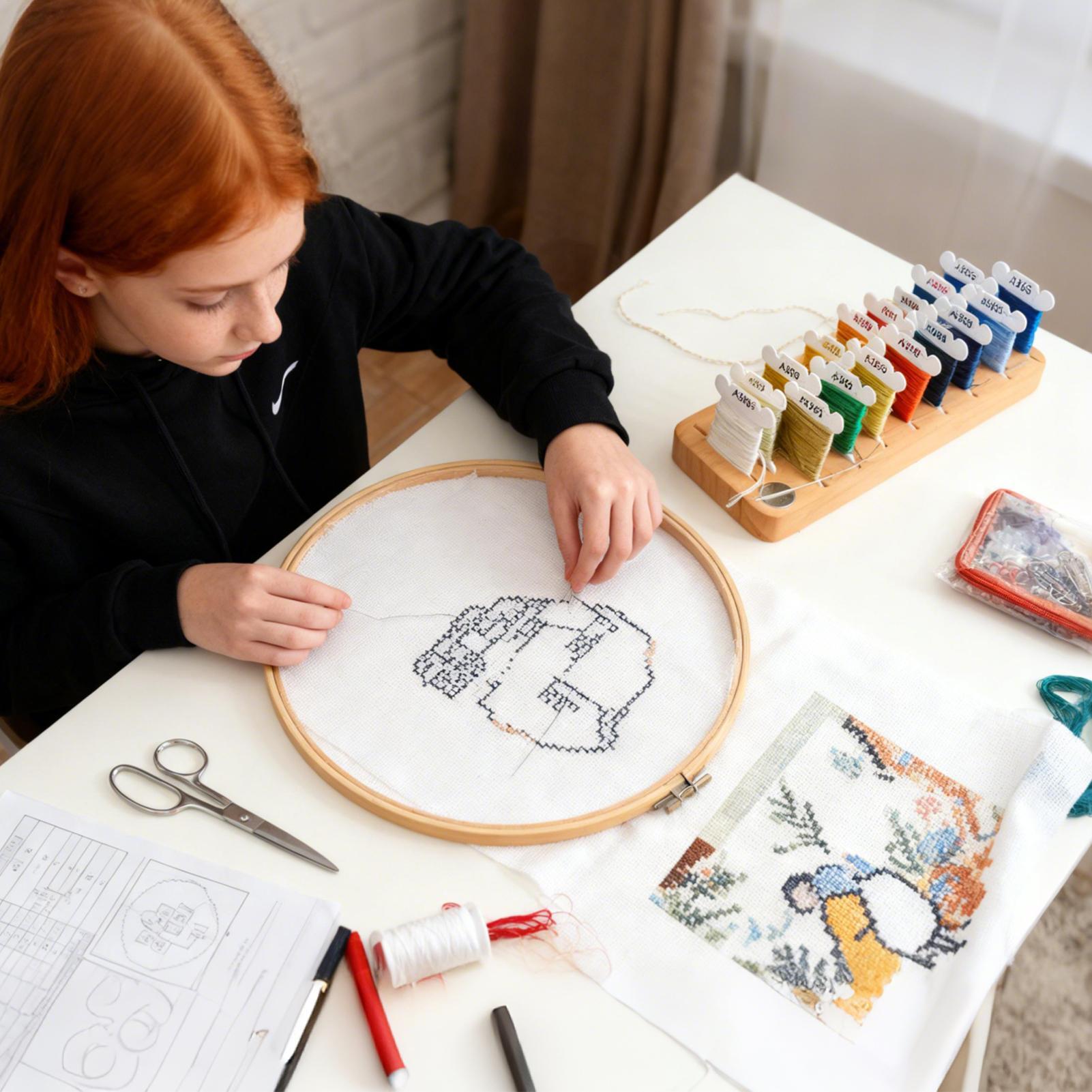 Embroidery Thread Organizer 15 - огляд і ціна Embroidery Floss Thread