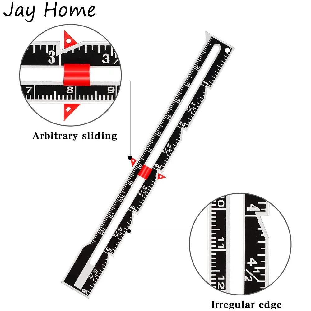 2/4PCS Sliding Gauge Sewing Me - огляд і ціна Sewing Gauge Ruler