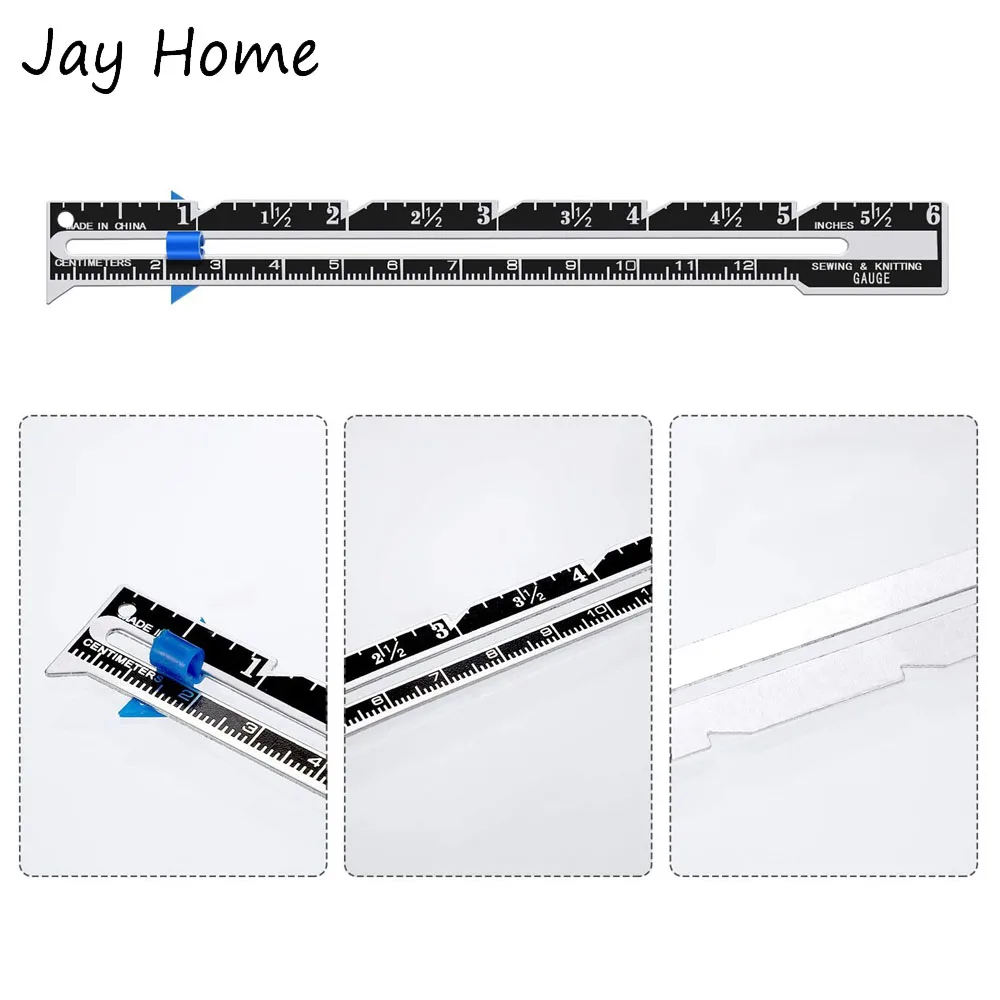 2/4PCS Sliding Gauge Sewing Me - огляд і ціна Sewing Gauge Ruler