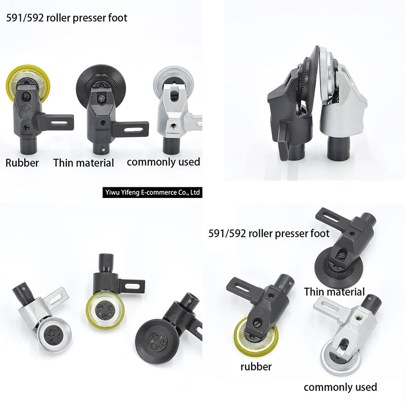591/592 Roller Presser Foot fo - огляд і ціна Industrial Textile Sewing Machine