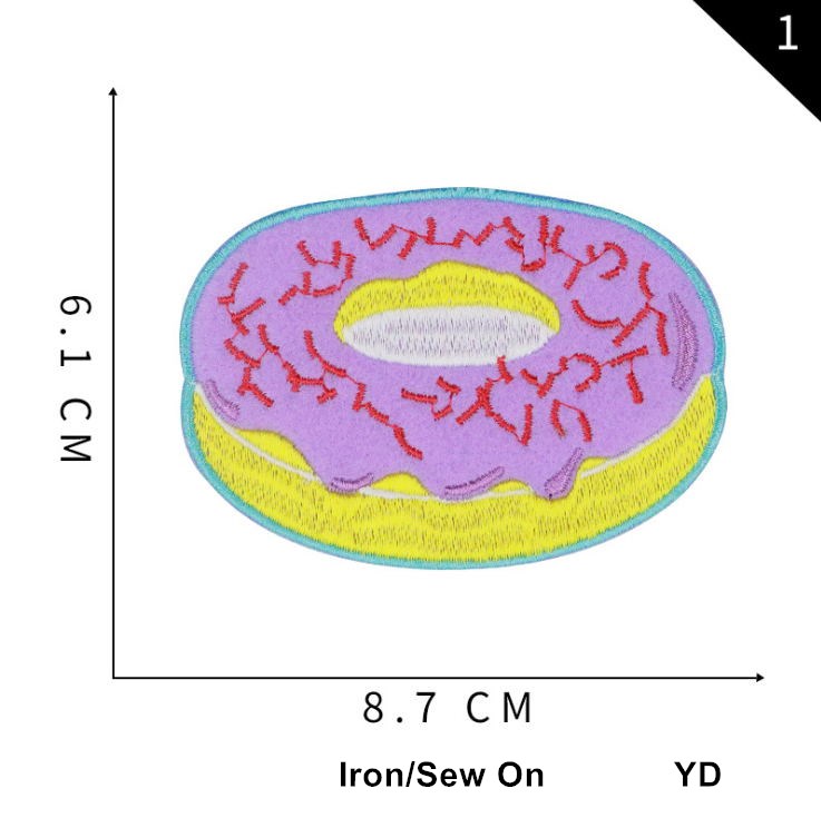 New Arrival 10 Pcs Embroidered - огляд і ціна Sewing Id