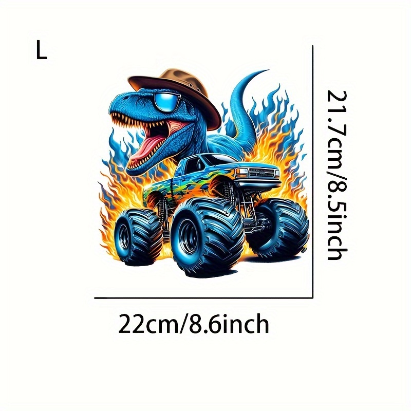 Dragon Hunter Monster Truck He - огляд і ціна Iron On Patch