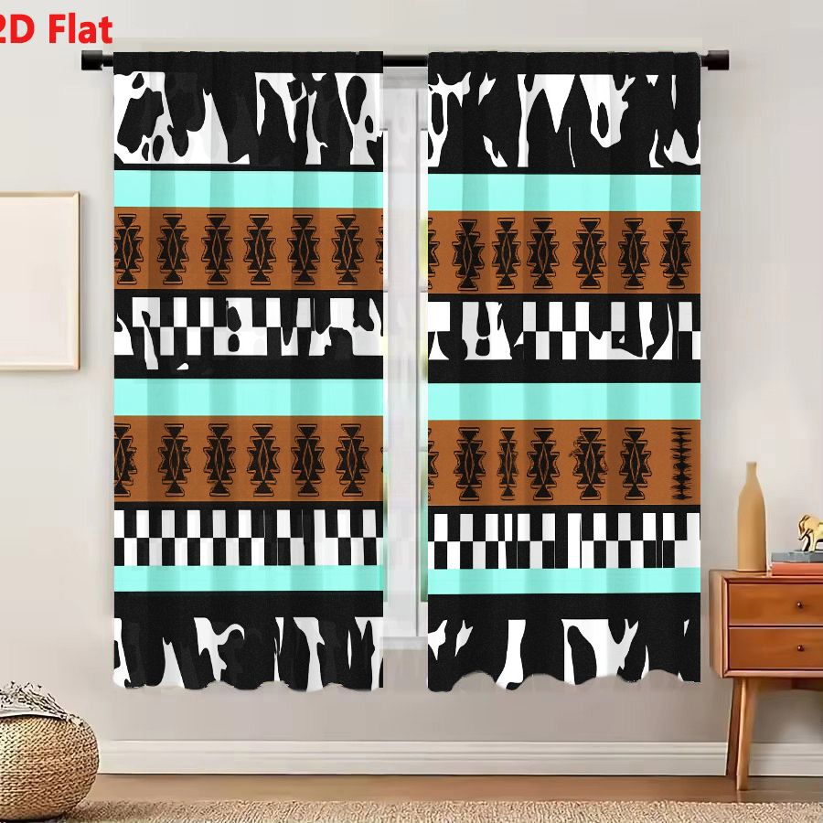 2Pcs Curtains 2D Flat Geometri - огляд і ціна Century Textile & Sewing Supply Reviews