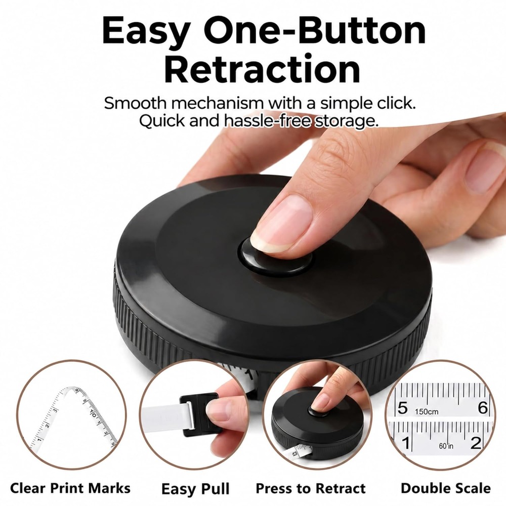 Soft Tape Measure Set of 2 Pac - огляд і ціна Fabric Weight Set