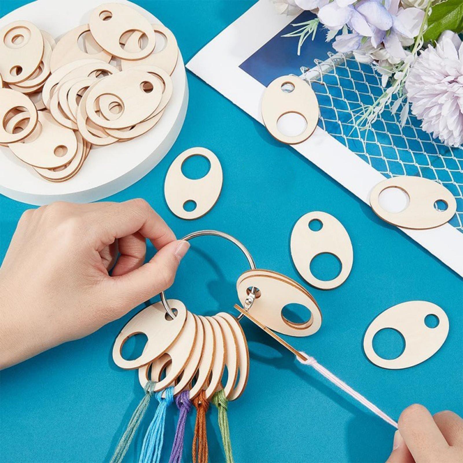 Wooden Thread Drops Portable W - огляд і ціна Embroidery Floss Thread