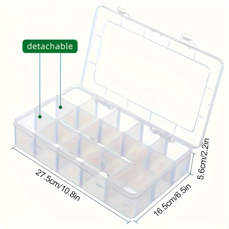 Portable 15-Compartment Sewing - огляд і ціна Bobbin Organizer Box