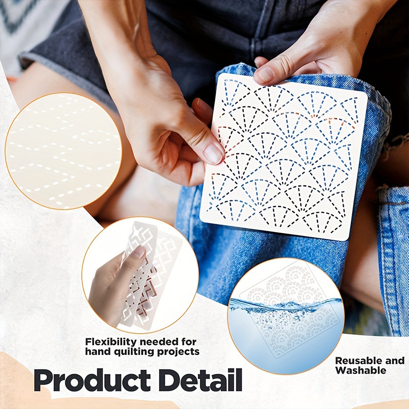 30Pcs Embroidery Templates DIY - огляд і ціна Sewing Expert