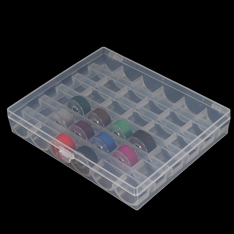 1pc 36 Spools Empty Bobbins St - огляд і ціна Bobbin Organizer Box