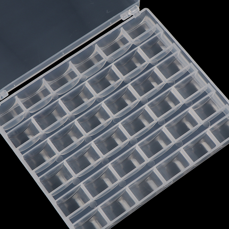 1pc 36 Spools Empty Bobbins St - огляд і ціна Bobbin Organizer Box