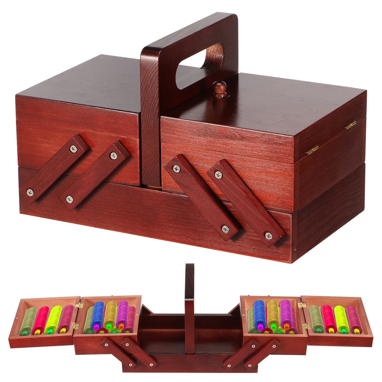 Expandable Sewing Thread Box W - огляд і ціна Bobbin Organizer Box