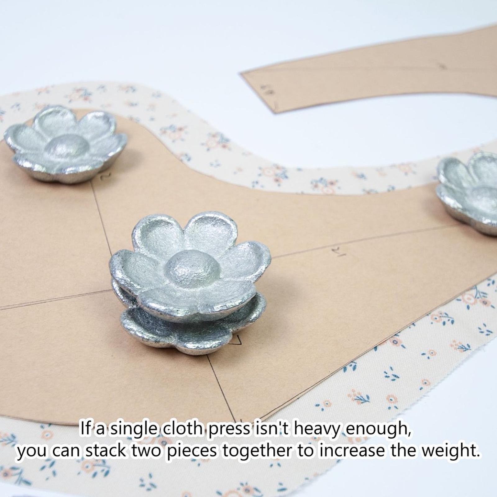 4pcs Iron Pattern Fabric Cutti - огляд і ціна Fabric Weight Set