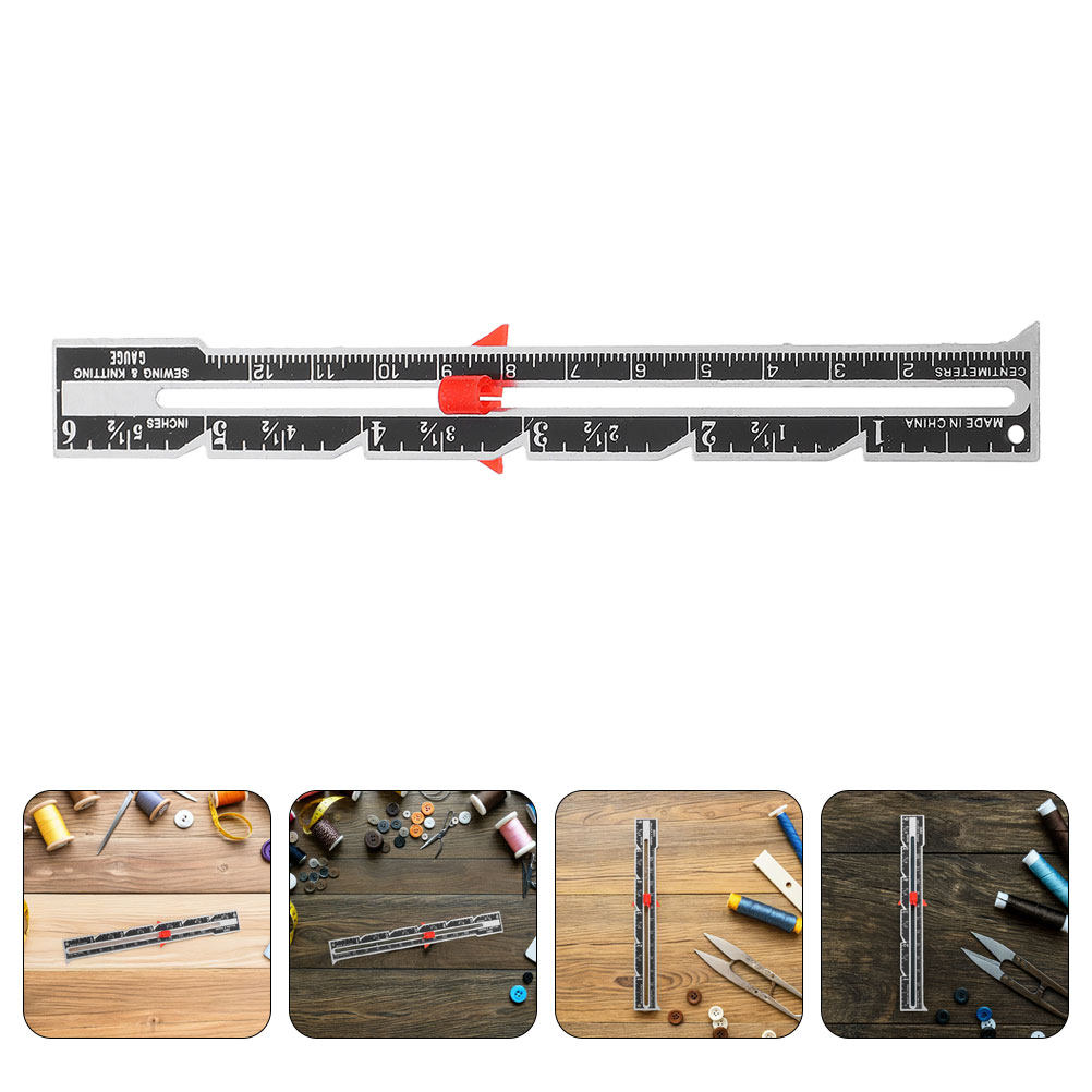 8Pcs Portable Quilting Ruler S - огляд і ціна Sewing Gauge Ruler