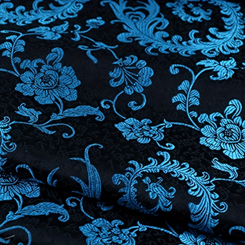 3D Blue Phoenix Tail Brocade F - огляд і ціна Sewing Garment