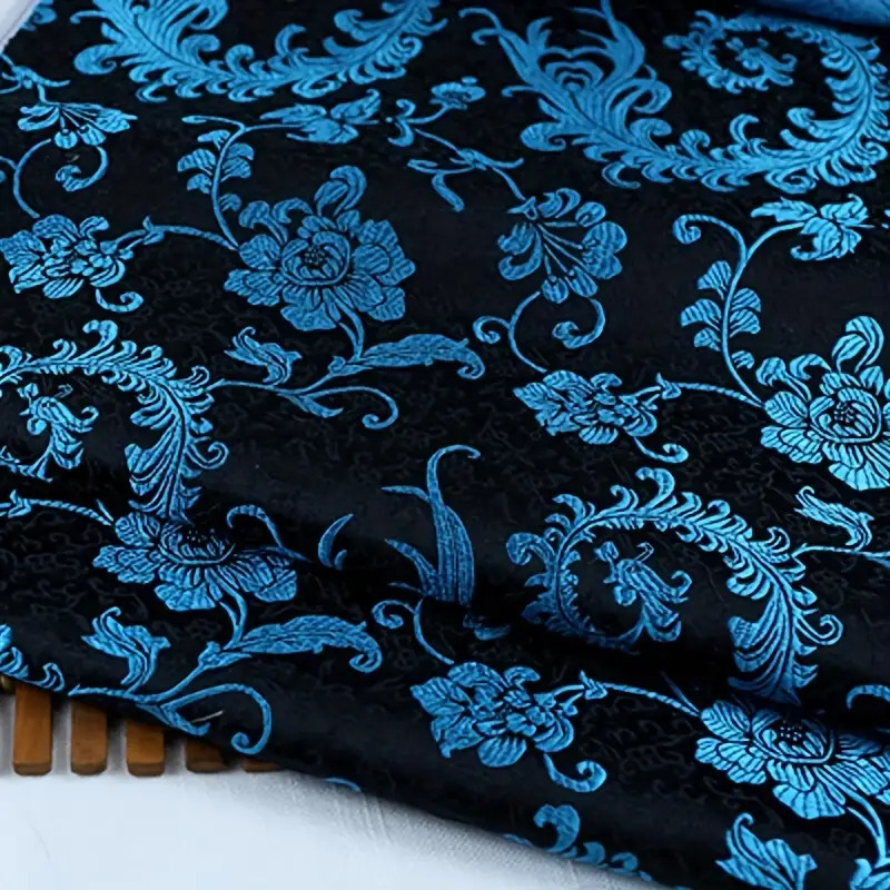 3D Blue Phoenix Tail Brocade F - огляд і ціна Sewing Garment