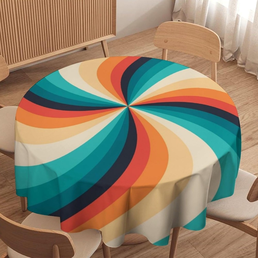 Vintage Groovy Swirl Round Tab - огляд і ціна Century Textile & Sewing Supply Reviews