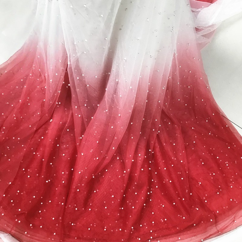 100x150cm Pearl Mesh Gradient  - огляд і ціна Sewing Batik Fabric