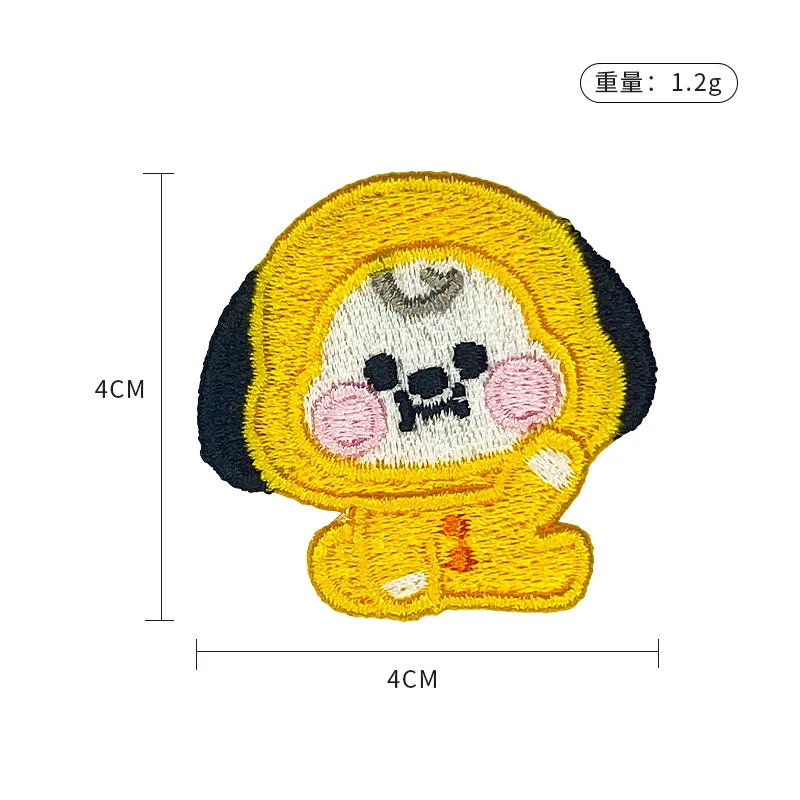 LINE FRIENDS BT21 All Characte - огляд і ціна Iron On Patch