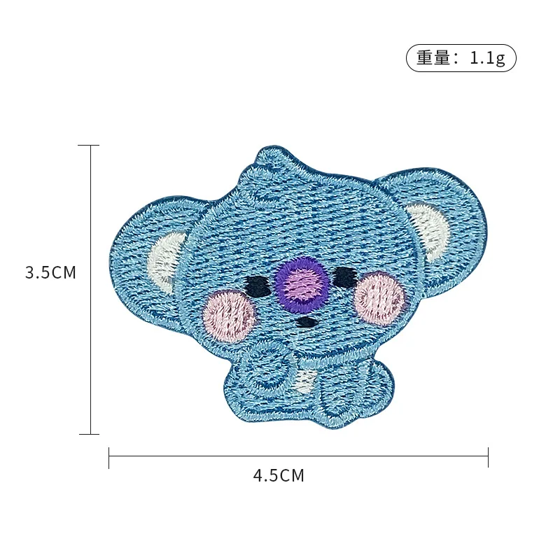 LINE FRIENDS BT21 All Characte - огляд і ціна Iron On Patch