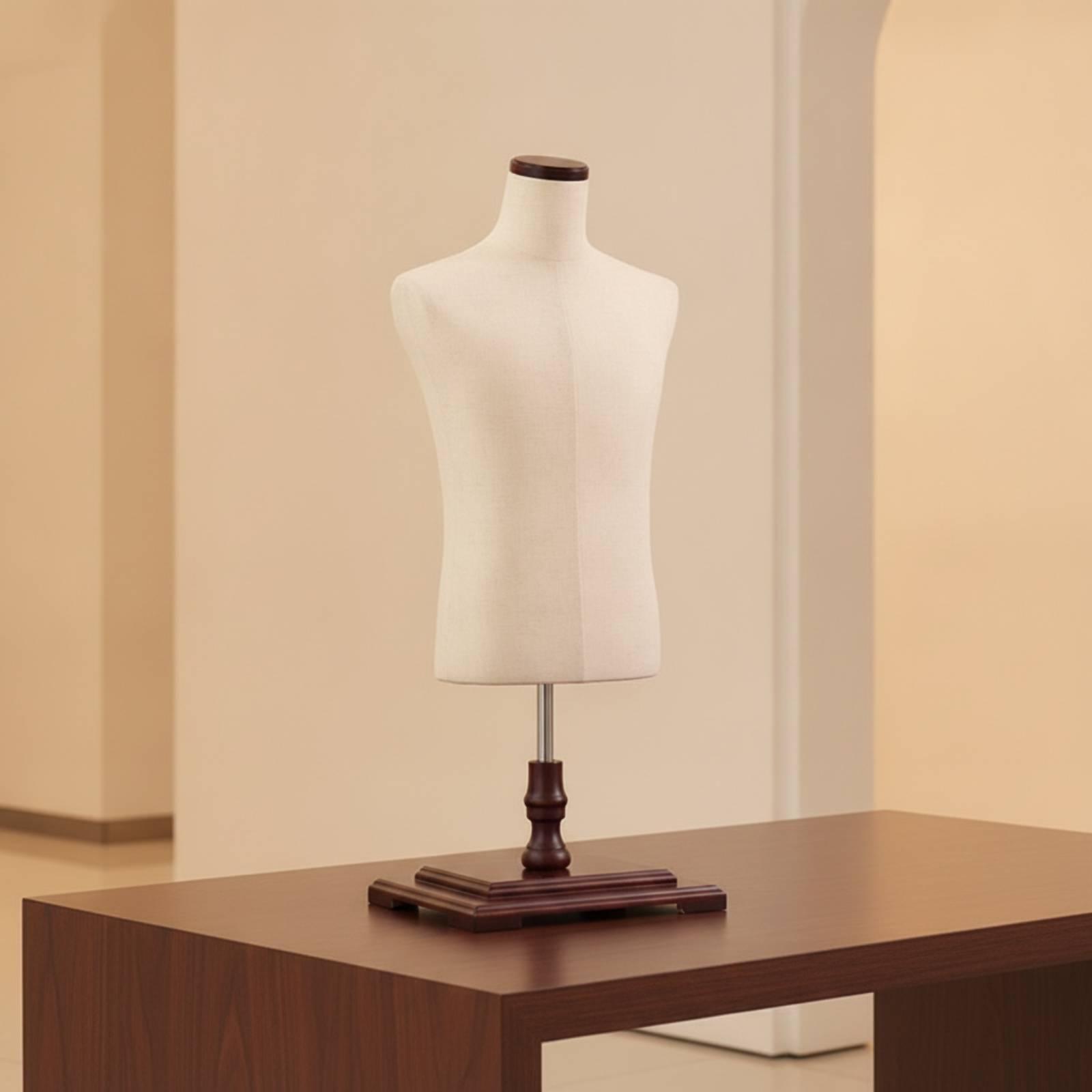Male Half-Body Mannequin texti - огляд і ціна Dress Form Mannequin
