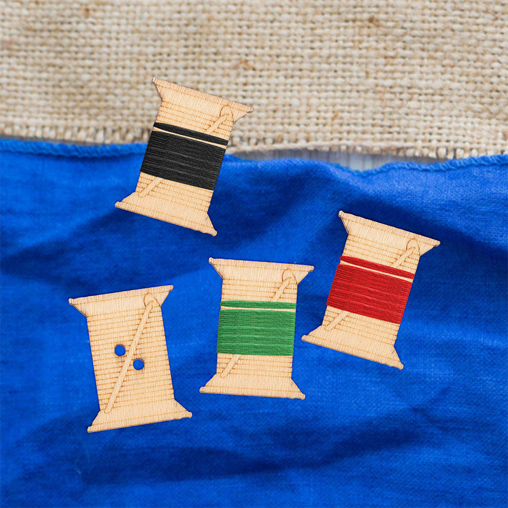 100Pcs Wooden Sewing Machine T - огляд і ціна Embroidery Floss Thread