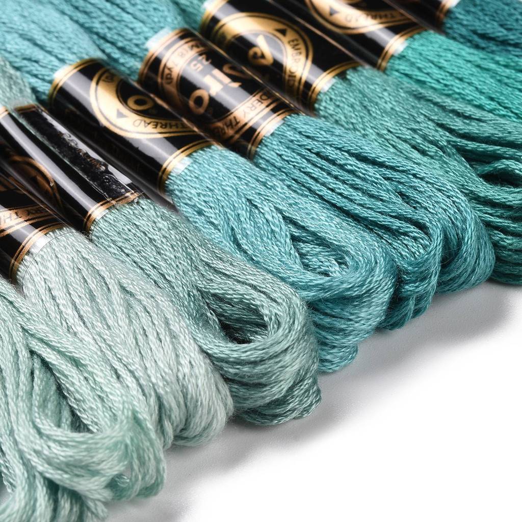 1Set 8 Skeins 0.5mm 6-Ply Poly - огляд і ціна Embroidery Floss Thread