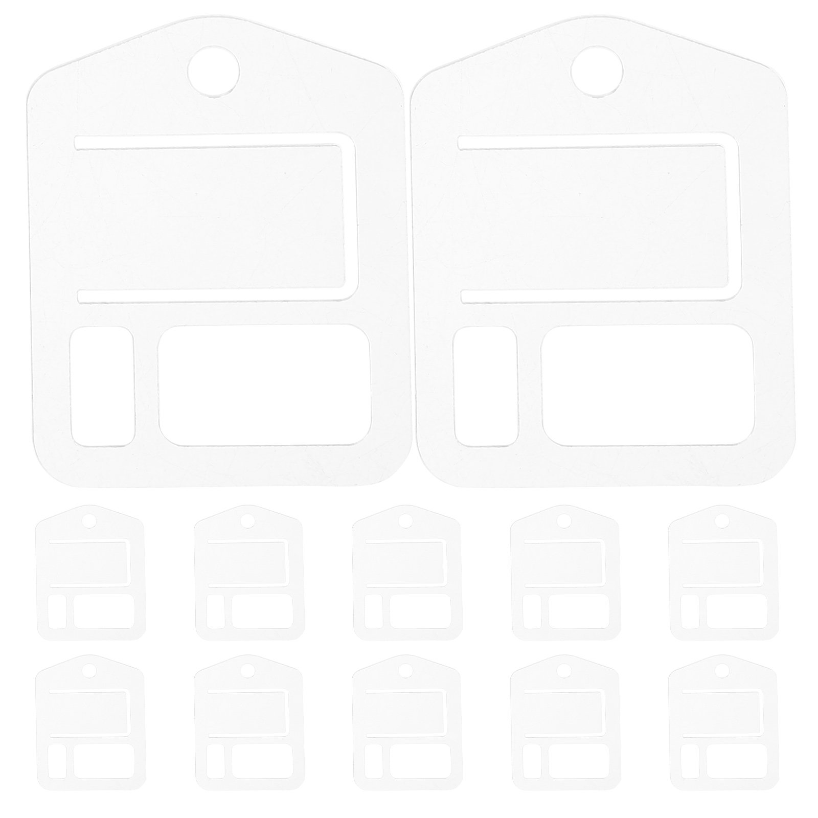 30Pcs Clear Acrylic Embroidery - огляд і ціна Embroidery Floss Thread
