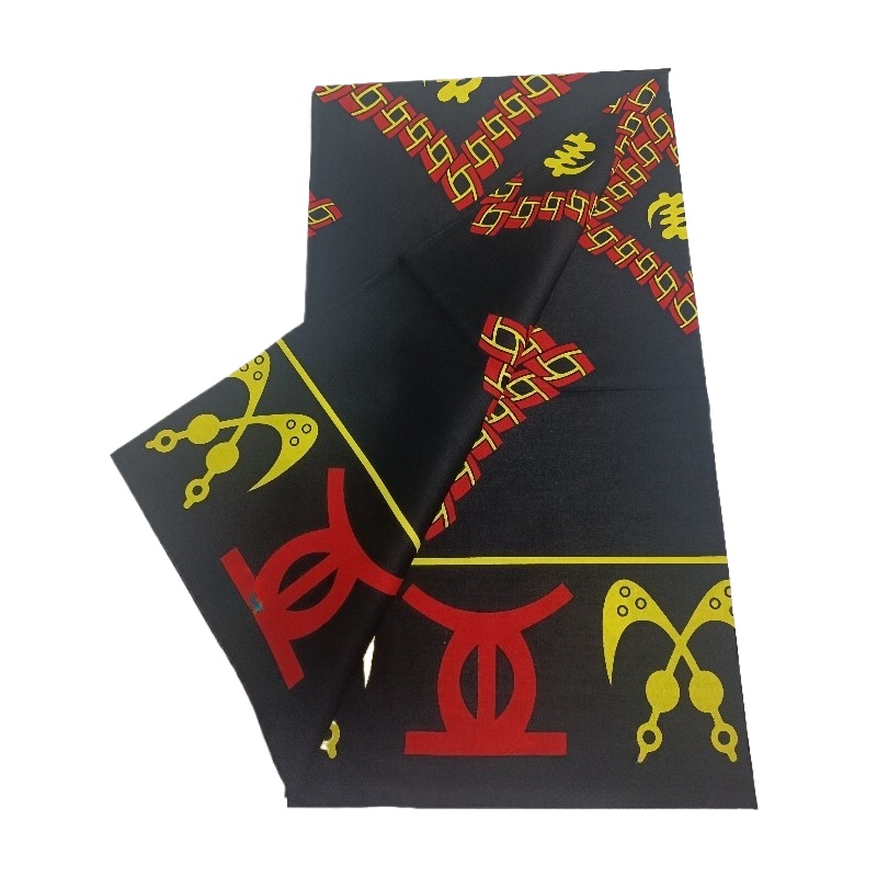6yards Latest African Wax Fabr - огляд і ціна Sewing Batik Fabric